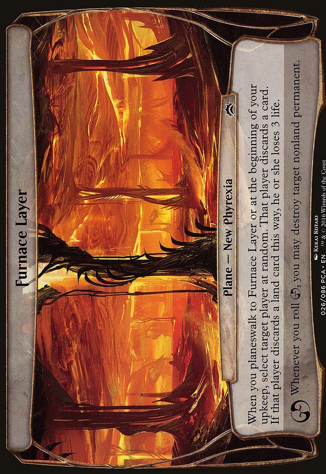 Furnace Layer, Planechase Anthology Planes #26, Magic: The Gathering card