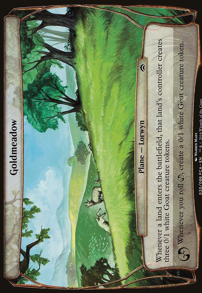 Goldmeadow, Planechase Anthology Planes #30, Magic: The Gathering card