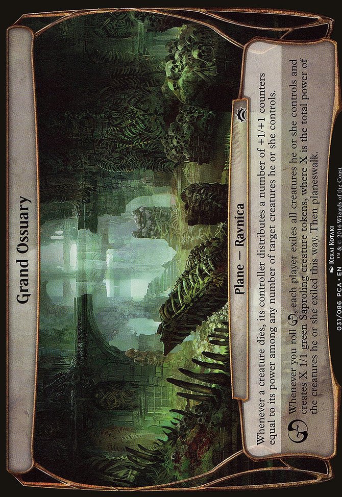 Grand Ossuary, Planechase Anthology Planes #31, Magic: The Gathering card