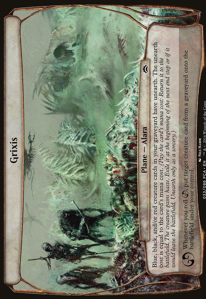 Grixis, Planechase Anthology Planes #33, Magic: The Gathering card