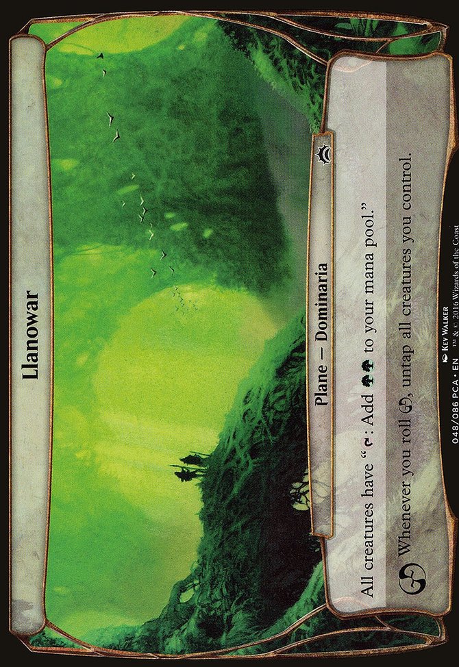 Llanowar, Planechase Anthology Planes #48, Magic: The Gathering card