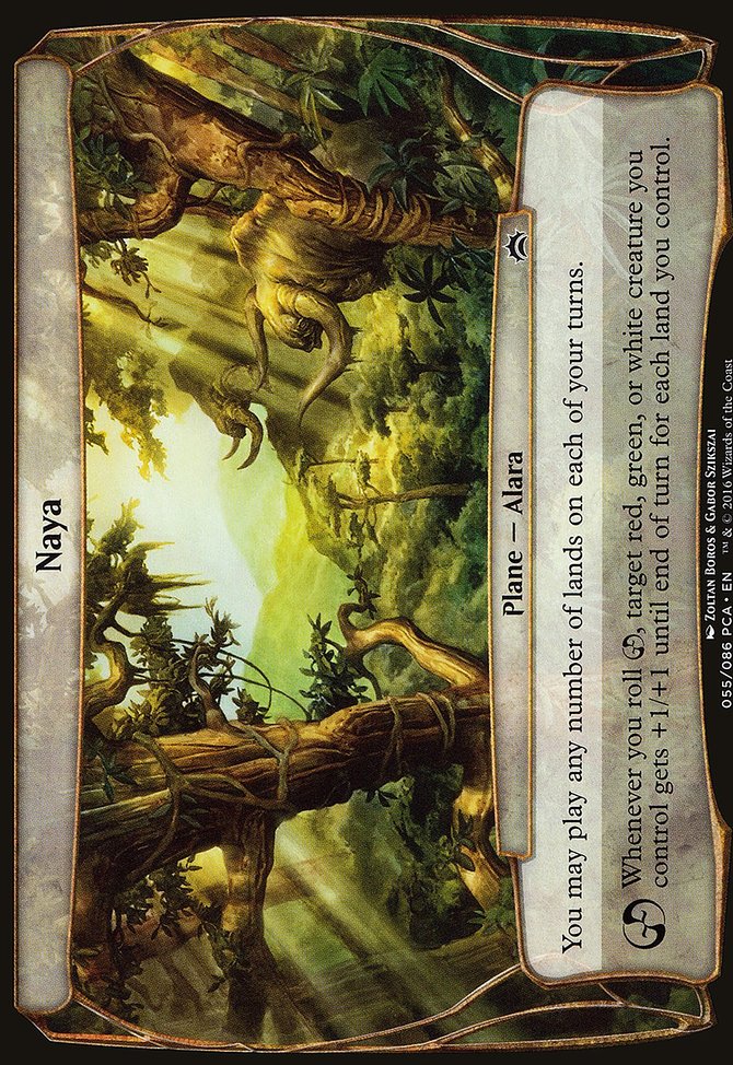 Naya, Planechase Anthology Planes #55, Magic: The Gathering card