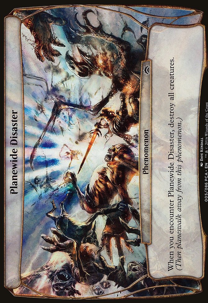 Planewide Disaster, Planechase Anthology Planes #5, Magic: The Gathering card