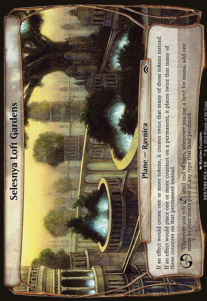 Selesnya Loft Gardens, Planechase Anthology Planes #69, Magic: The Gathering card