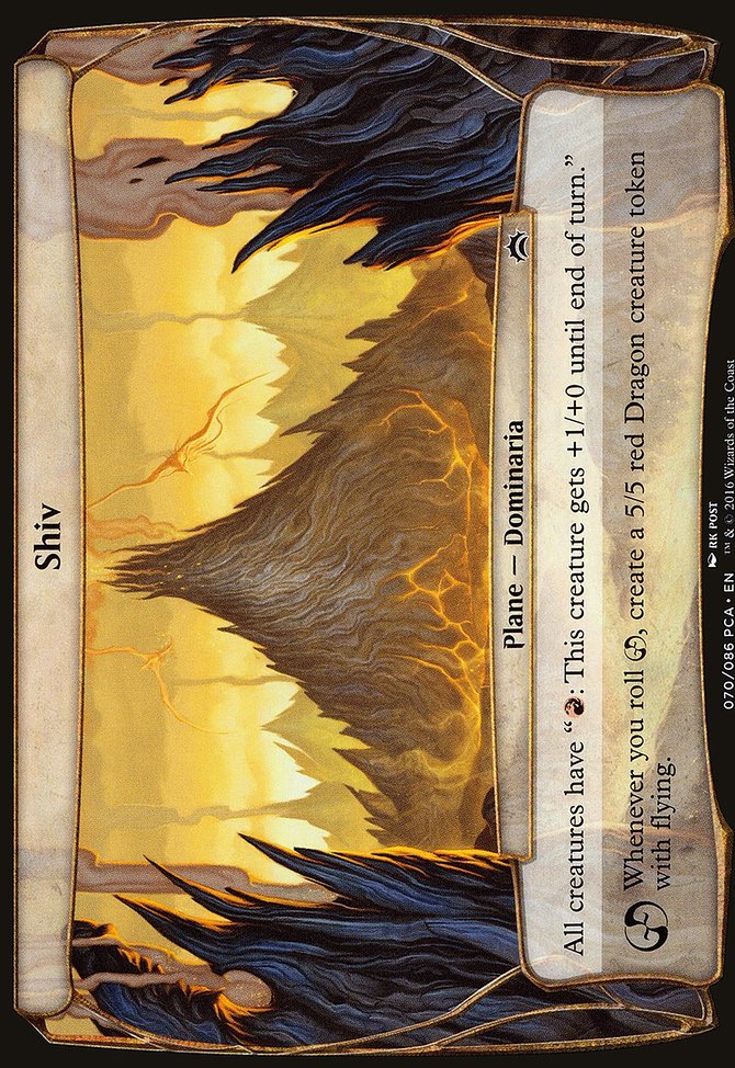 Shiv, Planechase Anthology Planes #70, Magic: The Gathering card