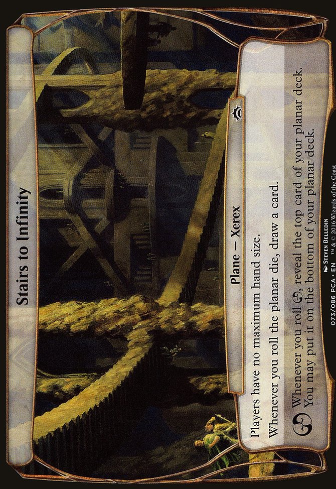 Stairs to Infinity, Planechase Anthology Planes #73, Magic: The Gathering card
