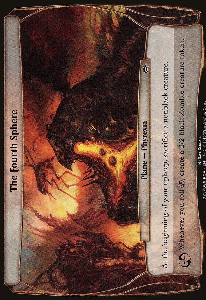 The Fourth Sphere, Planechase Anthology Planes #25, Magic: The Gathering card