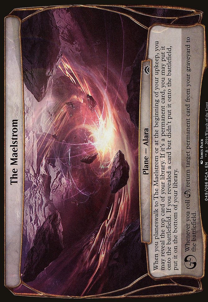 The Maelstrom, Planechase Anthology Planes #49, Magic: The Gathering card