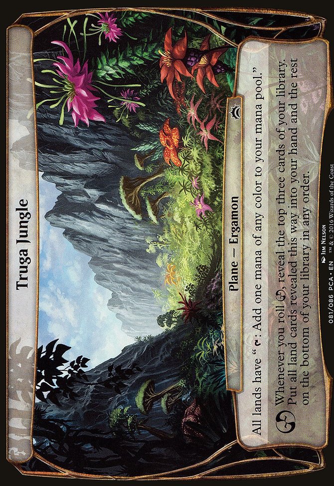 Truga Jungle, Planechase Anthology Planes #81, Magic: The Gathering card