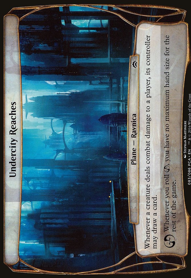 Undercity Reaches, Planechase Anthology Planes #83, Magic: The Gathering card
