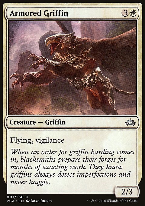 Armored Griffin, Planechase Anthology #1, Magic: The Gathering card
