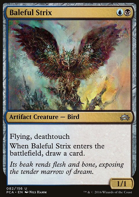 Baleful Strix, Planechase Anthology #82, Magic: The Gathering card