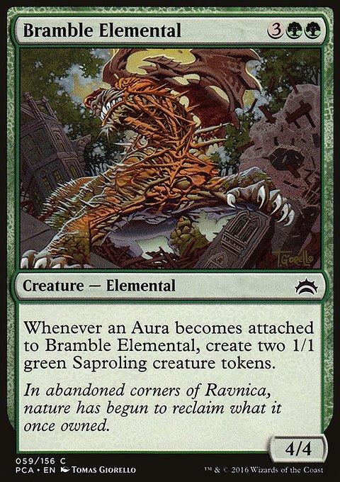 Bramble Elemental, Planechase Anthology #59, Magic: The Gathering card