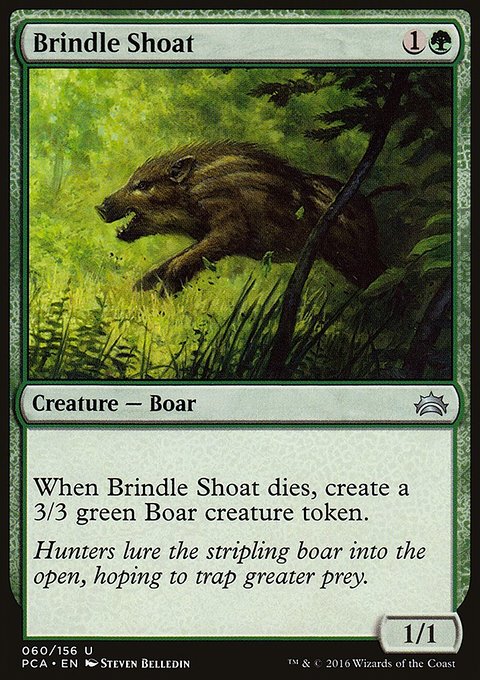 Brindle Shoat, Planechase Anthology #60, Magic: The Gathering card