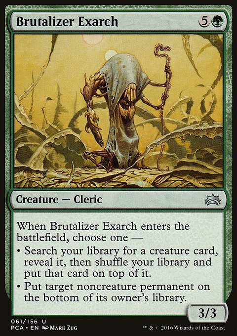 Brutalizer Exarch, Planechase Anthology #61, Magic: The Gathering card