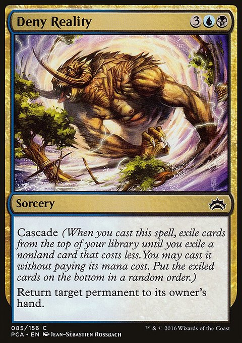 Deny Reality, Planechase Anthology #85, Magic: The Gathering card