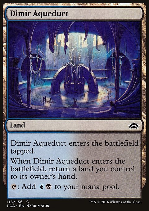 Dimir Aqueduct, Planechase Anthology #116, Magic: The Gathering card