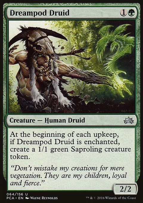 Dreampod Druid, Planechase Anthology #64, Magic: The Gathering card