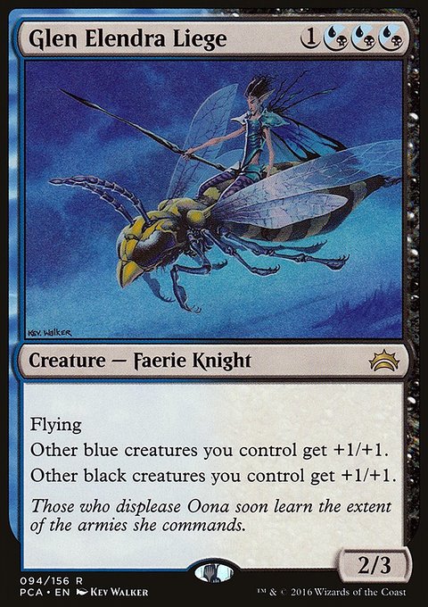 Glen Elendra Liege, Planechase Anthology #94, Magic: The Gathering card