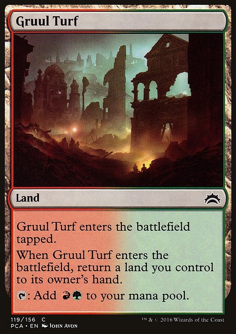 Gruul Turf, Planechase Anthology #119, Magic: The Gathering card