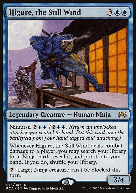 Higure, the Still Wind, Planechase Anthology #18, Magic: The Gathering card
