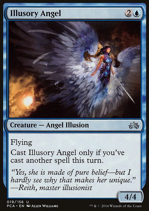 Illusory Angel, Planechase Anthology #19, Magic: The Gathering card