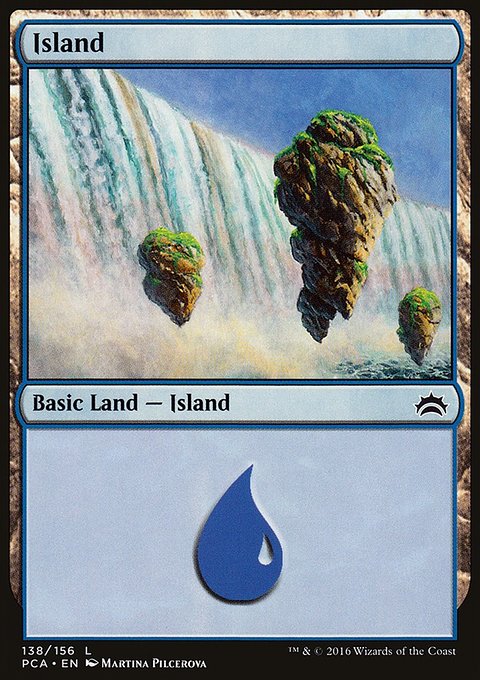 Island, Planechase Anthology #138, Magic: The Gathering card