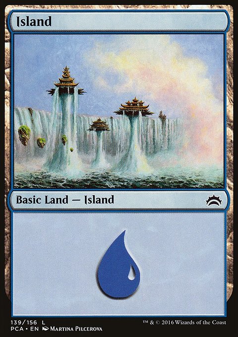 Island, Planechase Anthology #139, Magic: The Gathering card