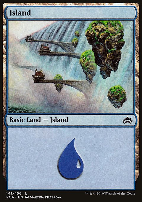 Island, Planechase Anthology #141, Magic: The Gathering card