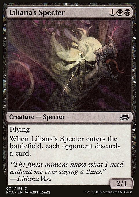 Liliana's Specter, Planechase Anthology #34, Magic: The Gathering card