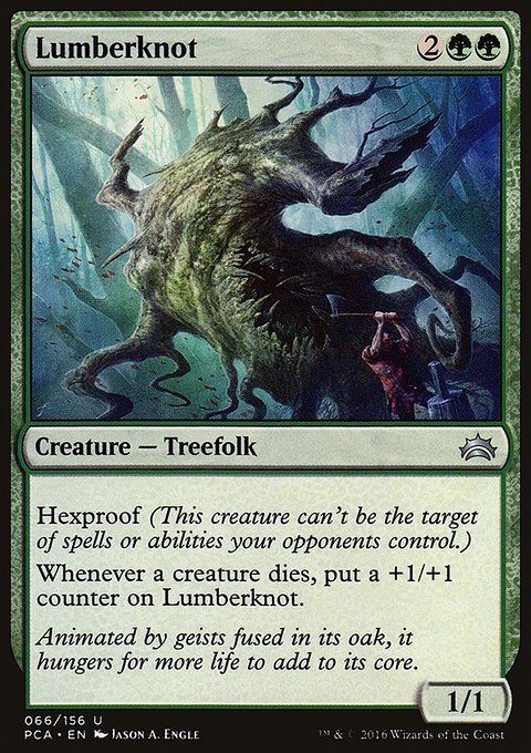 Lumberknot, Planechase Anthology #66, Magic: The Gathering card