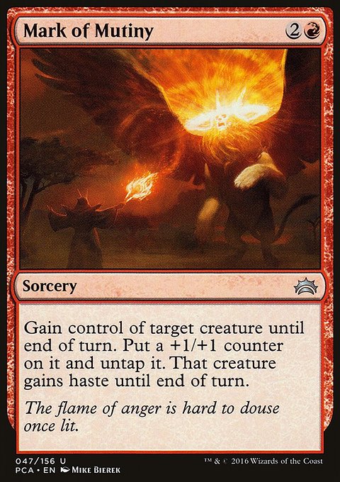 Mark of Mutiny, Planechase Anthology #47, Magic: The Gathering card
