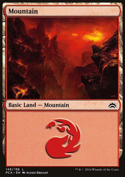 Mountain, Planechase Anthology #148, Magic: The Gathering card