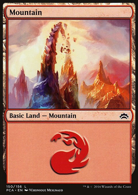 Mountain, Planechase Anthology #150, Magic: The Gathering card