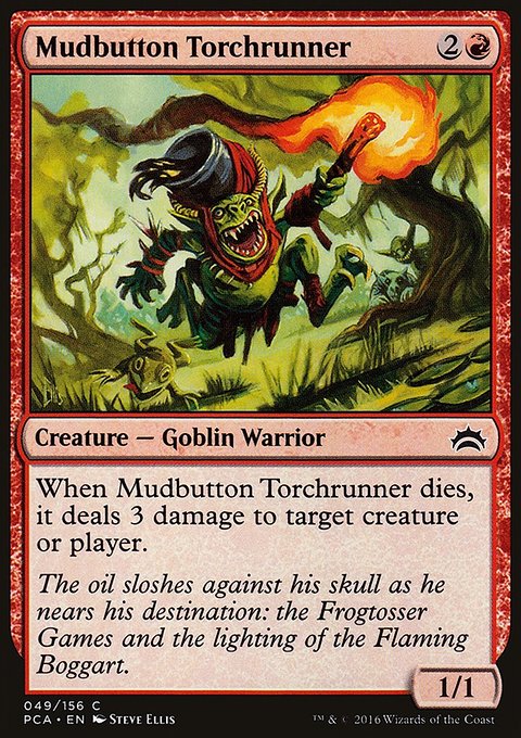 Mudbutton Torchrunner, Planechase Anthology #49, Magic: The Gathering card