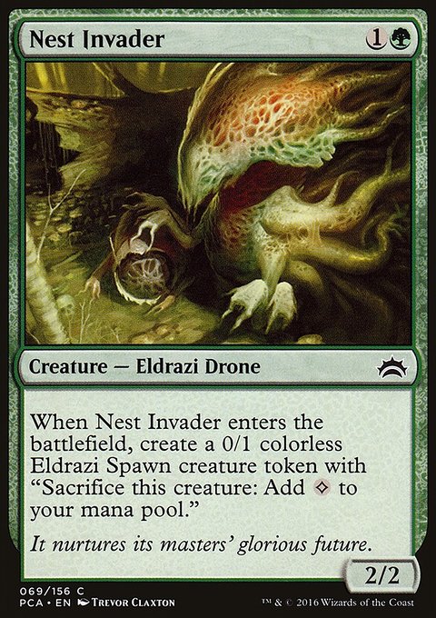 Nest Invader, Planechase Anthology #69, Magic: The Gathering card
