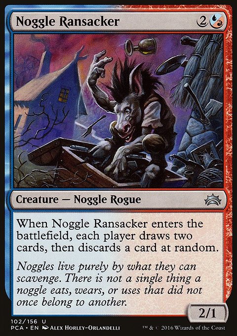 Noggle Ransacker, Planechase Anthology #102, Magic: The Gathering card