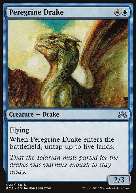 Peregrine Drake, Planechase Anthology #22, Magic: The Gathering card