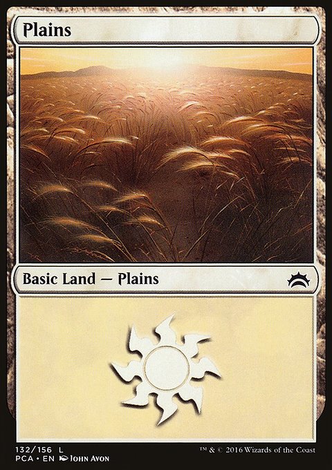 Plains, Planechase Anthology #132, Magic: The Gathering card