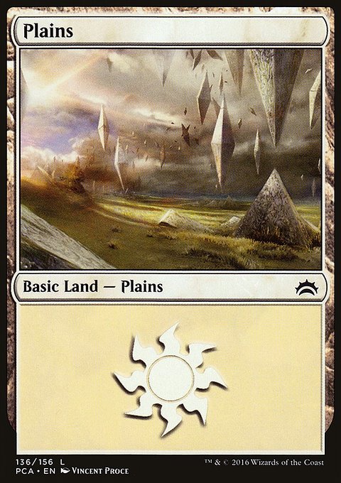 Plains, Planechase Anthology #136, Magic: The Gathering card