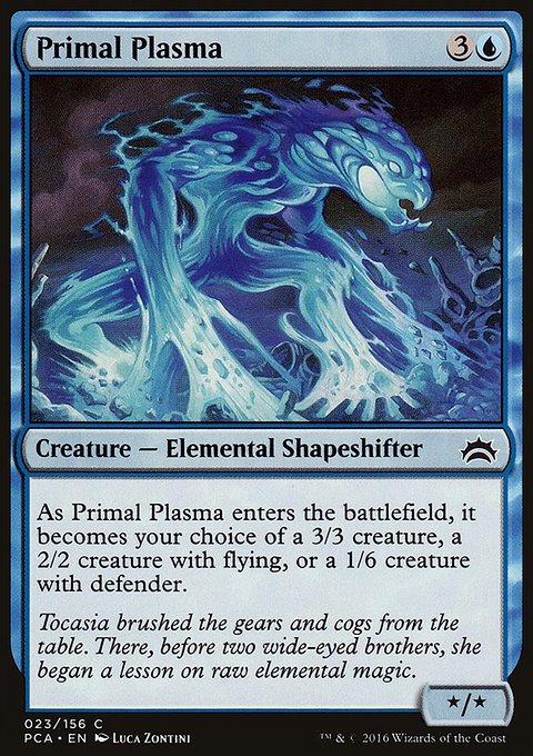 Primal Plasma, Planechase Anthology #23, Magic: The Gathering card