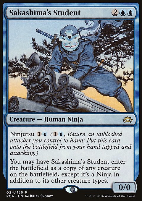 Sakashima's Student, Planechase Anthology #24, Magic: The Gathering card