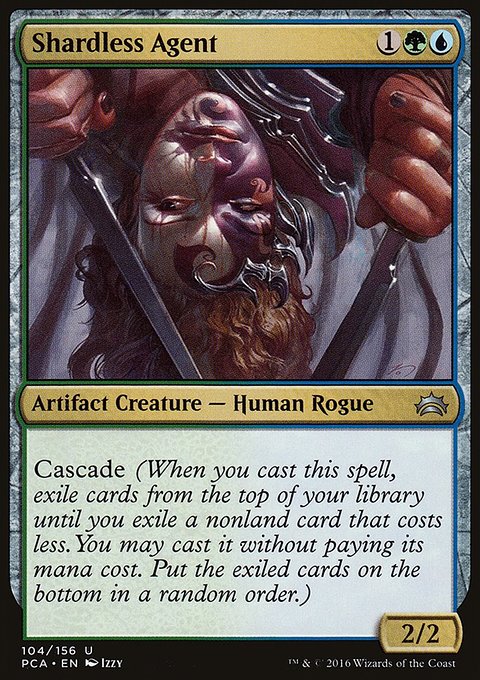 Shardless Agent, Planechase Anthology #104, Magic: The Gathering card
