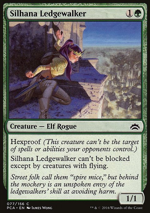 Silhana Ledgewalker, Planechase Anthology #77, Magic: The Gathering card