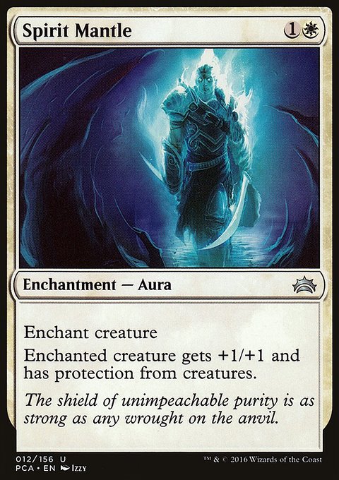 Spirit Mantle, Planechase Anthology #12, Magic: The Gathering card