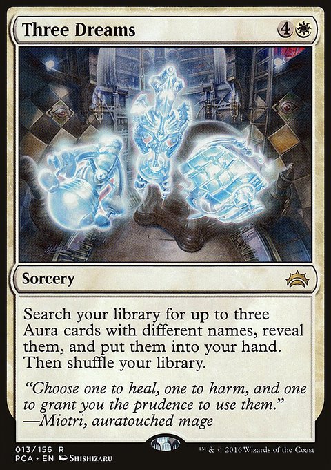 Three Dreams, Planechase Anthology #13, Magic: The Gathering card