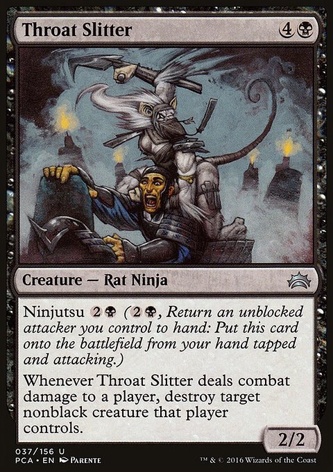 Throat Slitter, Planechase Anthology #37, Magic: The Gathering card