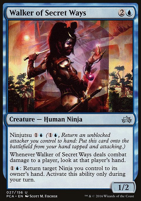 Walker of Secret Ways, Planechase Anthology #27, Magic: The Gathering card