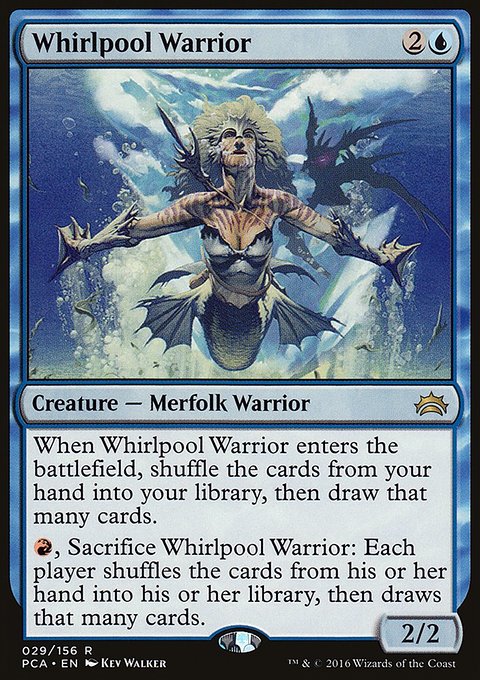 Whirlpool Warrior, Planechase Anthology #29, Magic: The Gathering card
