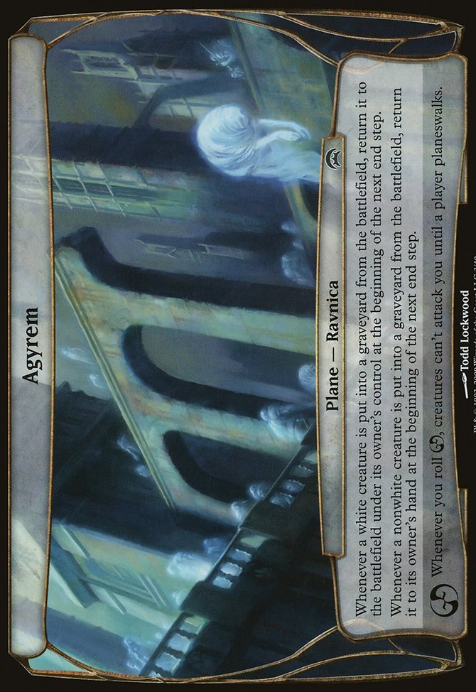 Agyrem, Planechase Planes #3, Magic: The Gathering card